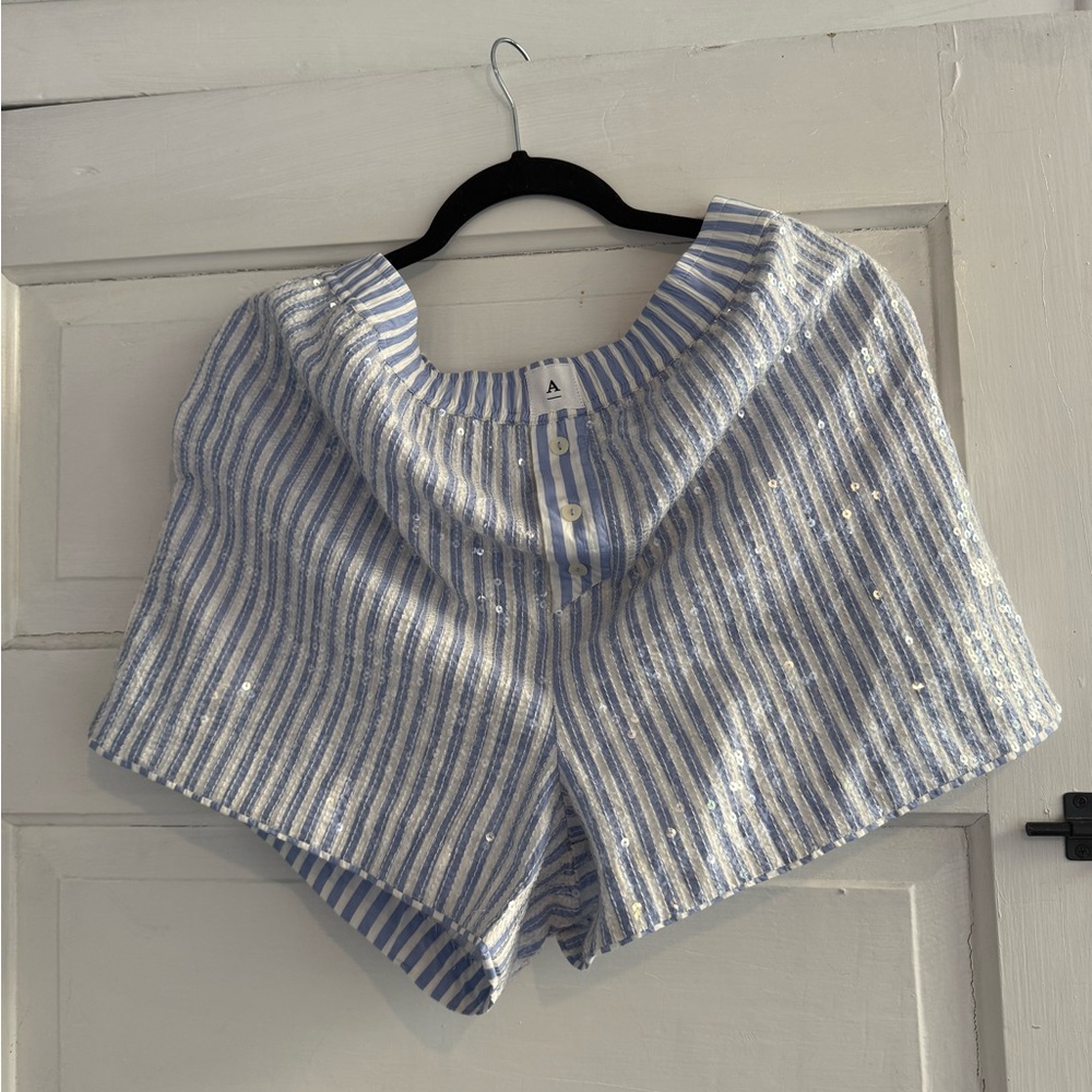 Anthropologie sequin boxer short